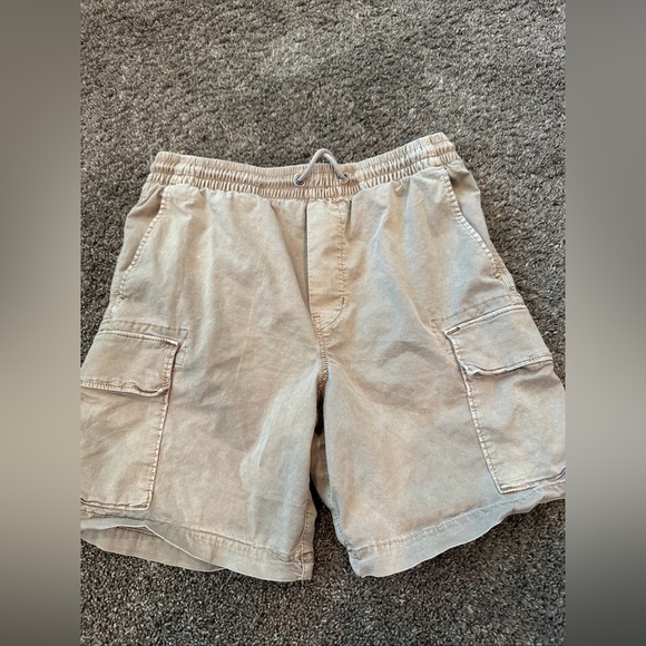 Men's Tan AE Cargo Shorts xs - Picture 1 of 1